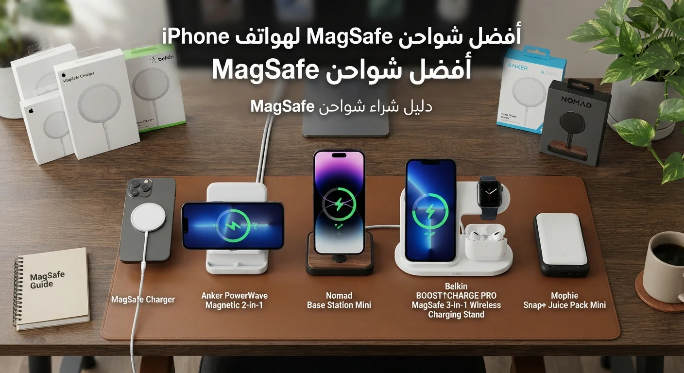 أفضل شواحن MagSafe لهواتف iPhone دليل شراء شامل